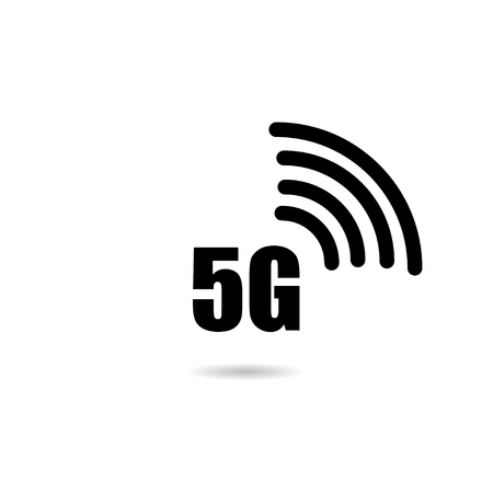 Icon for 5 G mobile networks design flat EPS 10
