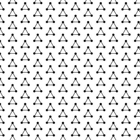 Chemical pattern. Molecule or science texture. Abstract genetic geometric elements.
