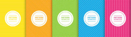 Seamless pattern line.  Colorful stylish backgrounds with thin striped texture. Line style vector. Vector stripe pattern. Stock vector.のイラスト素材