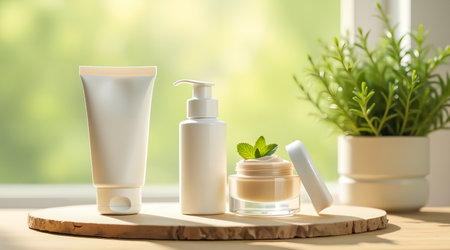 Photorealistic minimal setup with eco-friendly focusの素材