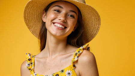 Bright, cheerful image with true-to-life colors. Excellent for vitamin and wellness branding.の素材