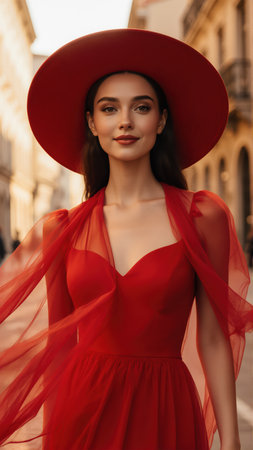 Harmonious color palette creates visual impact.の素材