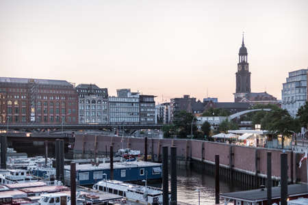Binnenhafen Hamburg, Germanyのeditorial素材