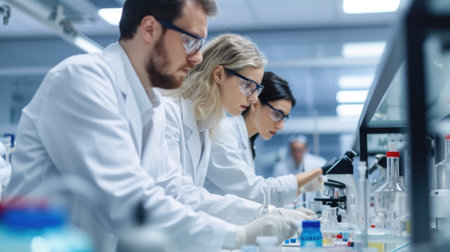 Focused Research Team in Laboratoryの素材