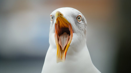 Seagull Screeching Portraitの素材
