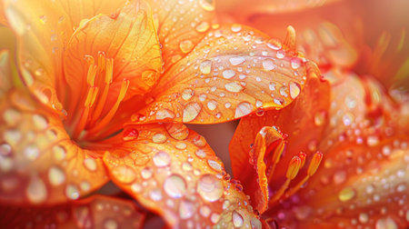 Morning Dew on Orange Blossoms - The Essence of Springの素材