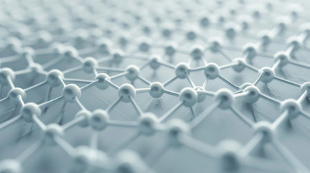 Nano-structure Close-up - Scientific Conceptual Background of Atoms in a Crystalline Latticeの素材