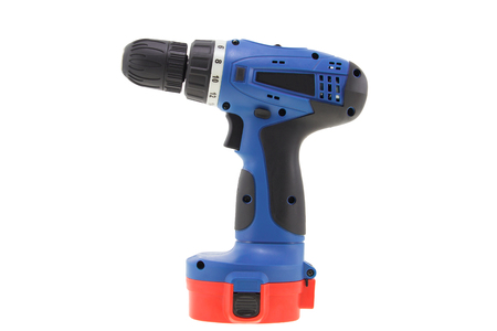 Cordless drill without drill bit.の写真素材