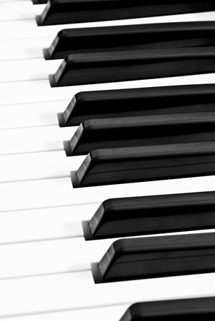 piano keyboard as a backgroundの写真素材
