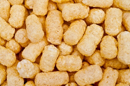 background made of corn snack