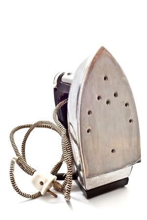 old flatiron isolated on a white backgroundの写真素材