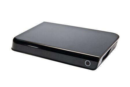 hard disk isolated on a white background