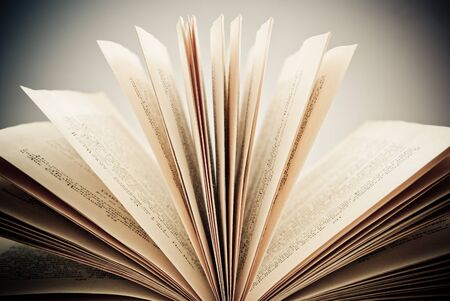 concept of an open bookの写真素材