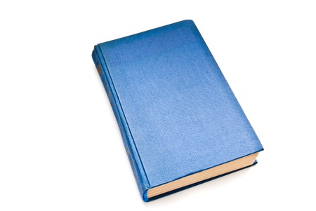 book isolated on a white backgroundの写真素材