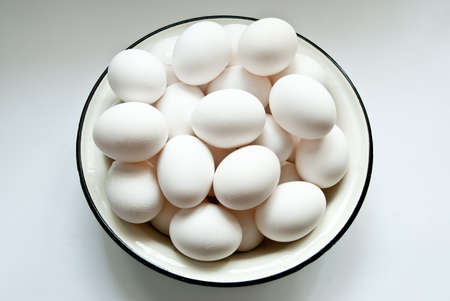 a lot of eggs in a plate