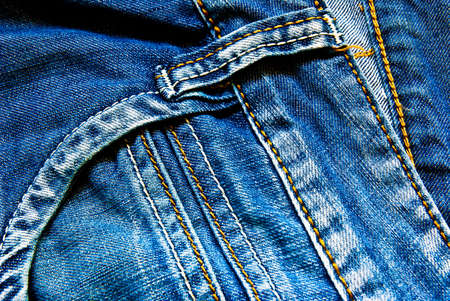 background made of blue jeans