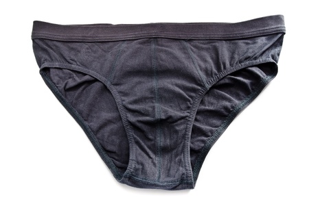 men's briefs isolated on a white background