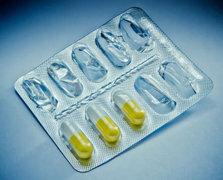 three tablets in a package