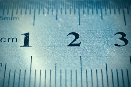 a part of ruler macroの写真素材