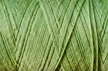 green thread as a background