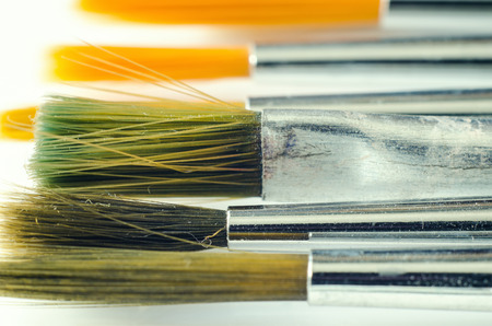 a lot of brushes as a background