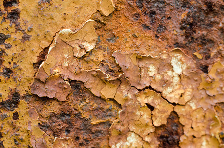 background of metal rust macro