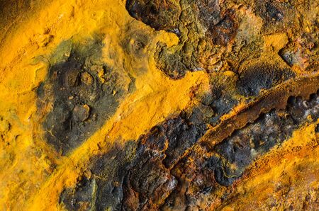 background of metal rust macroの写真素材