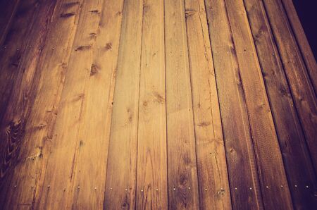 wooden background of a lot of planksの写真素材
