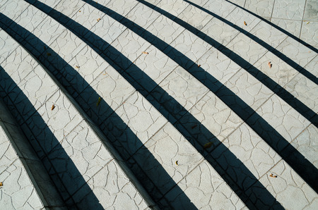 abstract background of stairs with shadowの写真素材