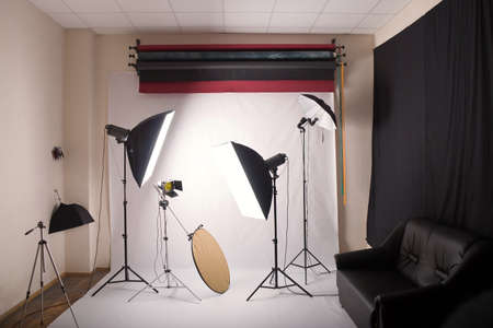 general view of the photographic studioの写真素材