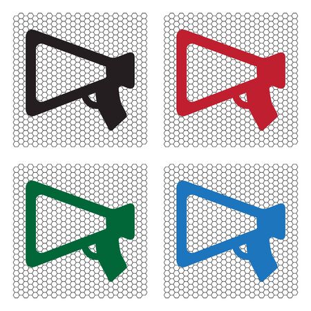loudspeaker iconのイラスト素材