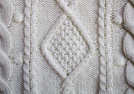 Sweater texture, knitted wool pattern
