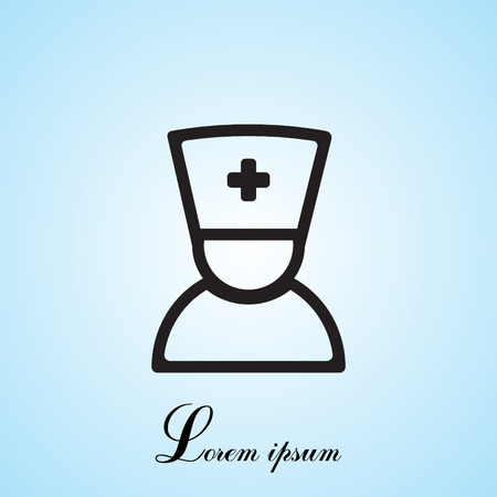 doctor iconのイラスト素材