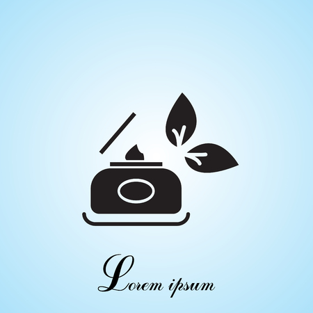 Vector cream iconのイラスト素材