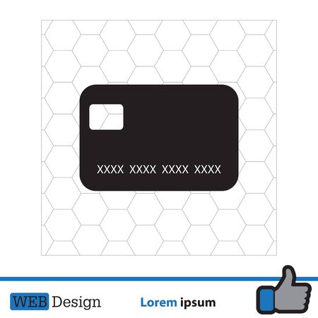 credit card iconのイラスト素材