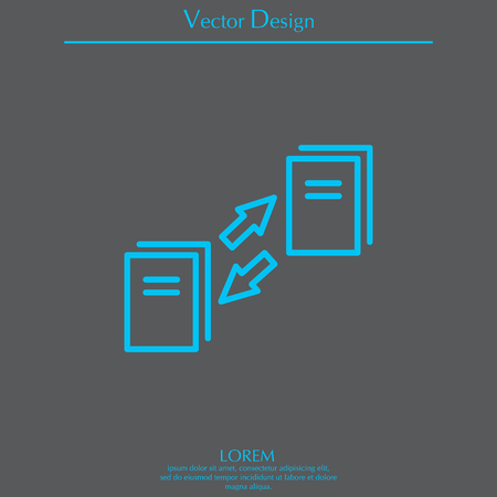 data synchronization iconのイラスト素材