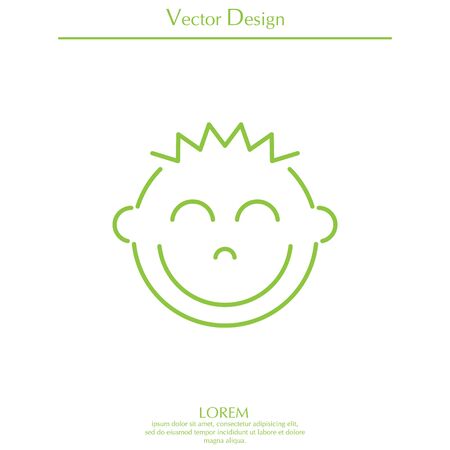 Smile Iconのイラスト素材