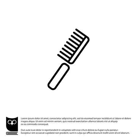 Web line icon. Combのイラスト素材