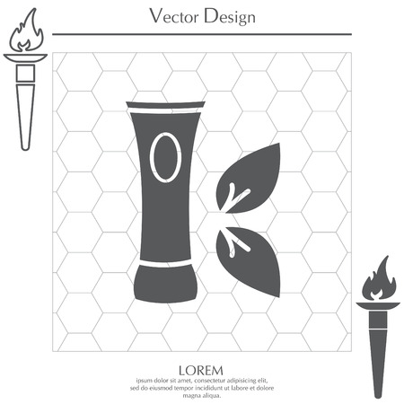 Vector cream iconのイラスト素材