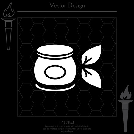 Vector cream iconのイラスト素材