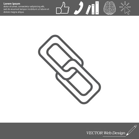 link iconのイラスト素材