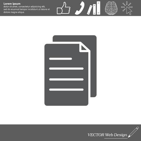 note paper iconのイラスト素材