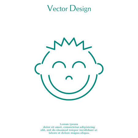 Smile Iconのイラスト素材