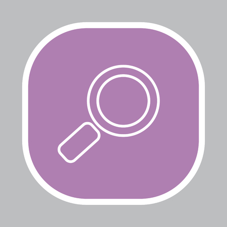 Search line Icon. Vectorのイラスト素材