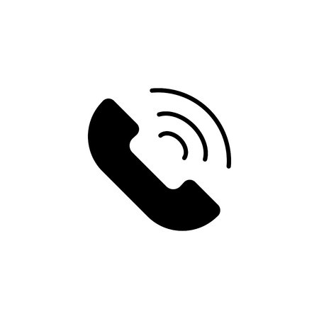 Web icon, call vector illustration.のイラスト素材