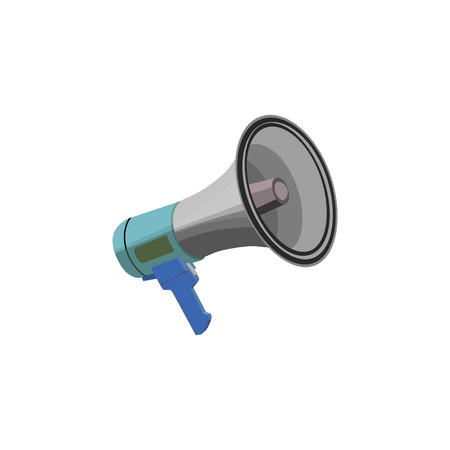 Color vector image, shout, speaker, loudspeaker icon.のイラスト素材