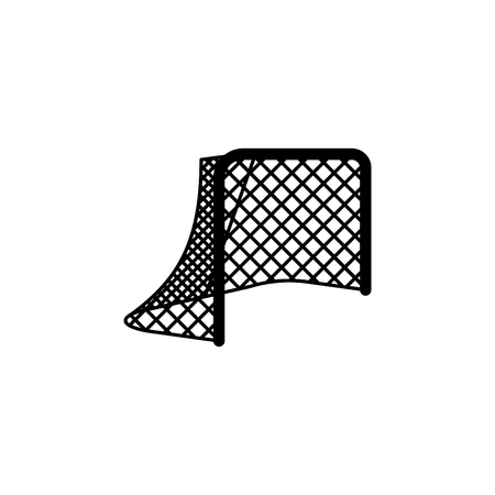 Hockey net or gates icon.のイラスト素材