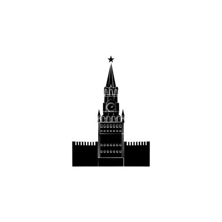 World Attractions. Moscow Kremlin.のイラスト素材