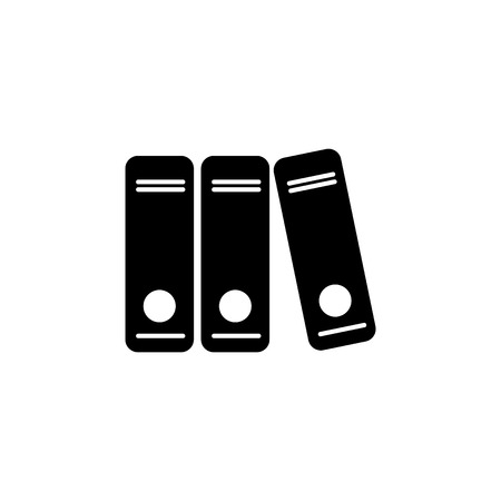 Archive folders vector iconのイラスト素材