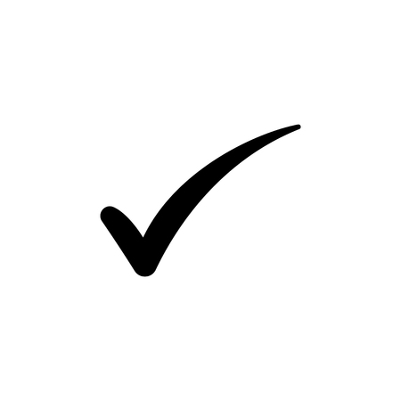 Check mark symbol, vectorのイラスト素材
